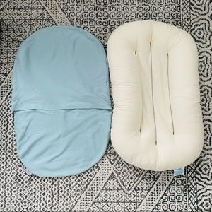 Infant lounger AND cover